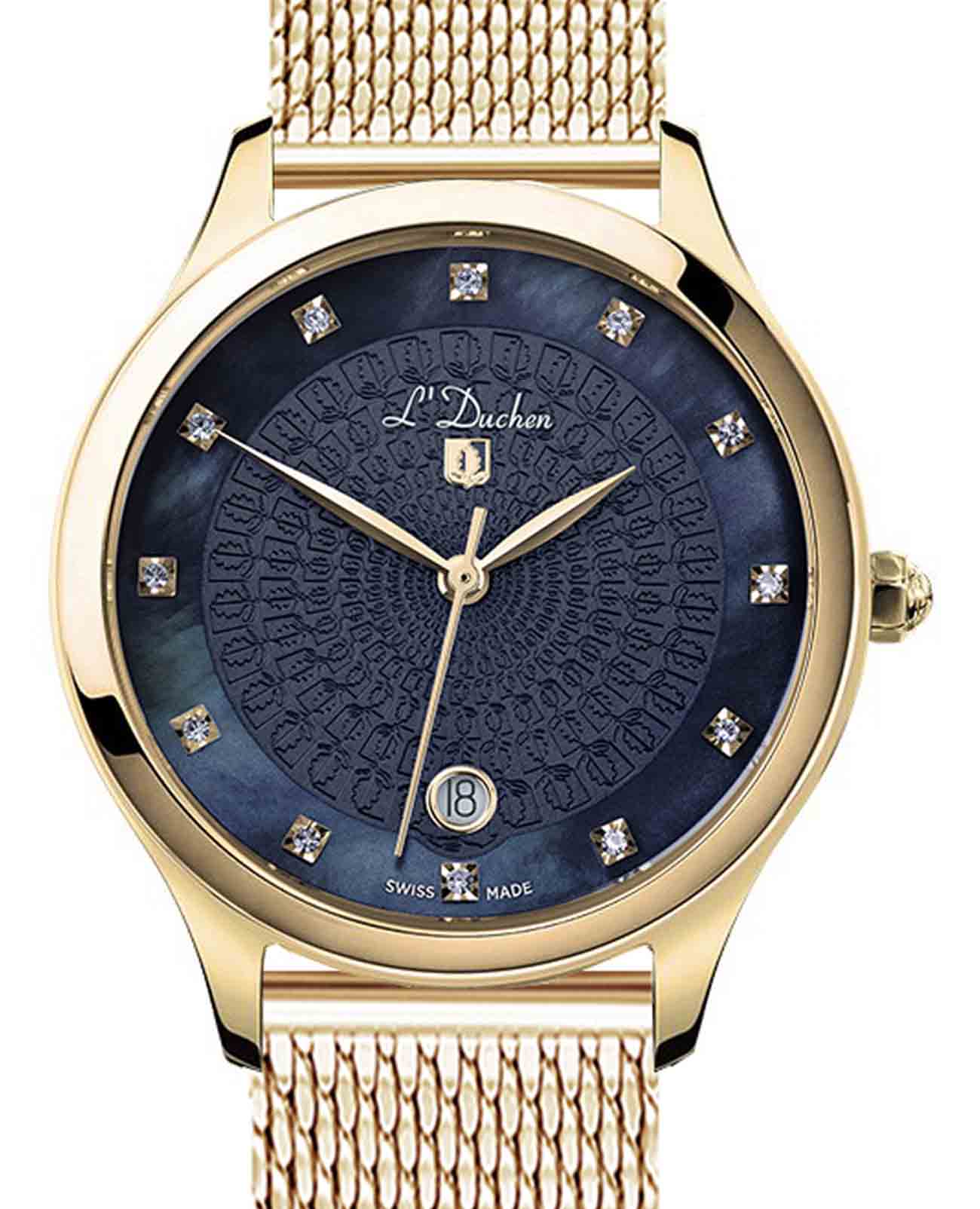 L'Duchen L'Duchen Grace D 791.23.37 M , наручные женские часы фото под углом